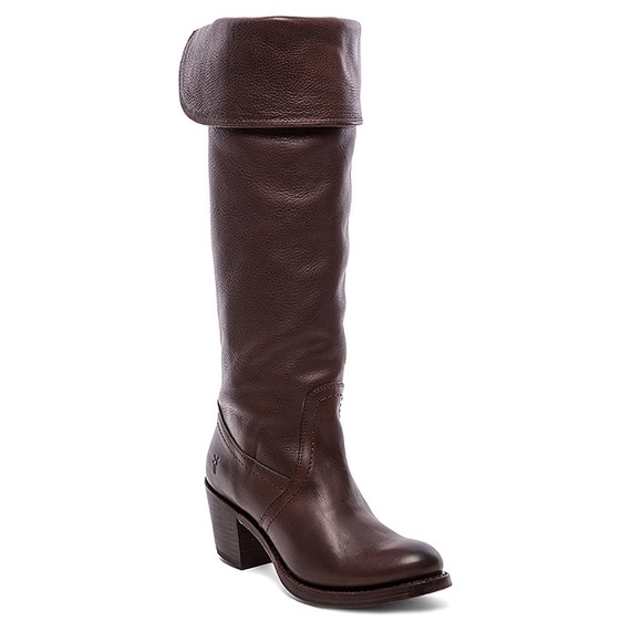 Frye Jane tall cuff boots 9